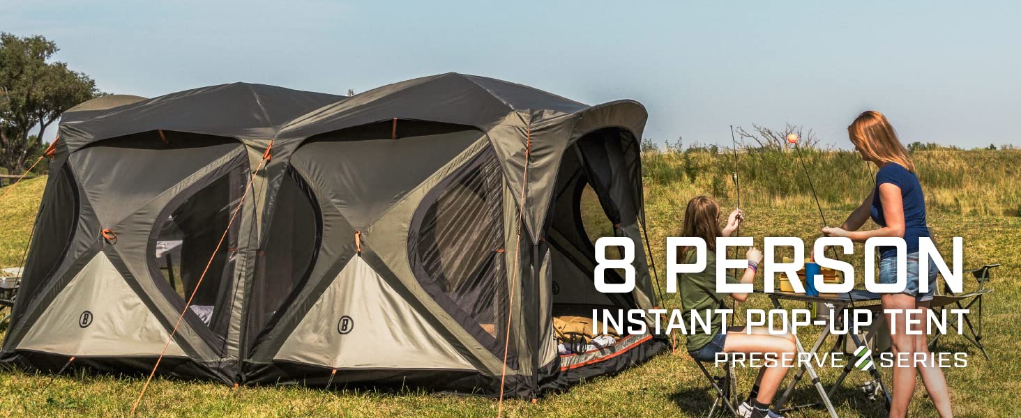 Pop up top 8 person tent